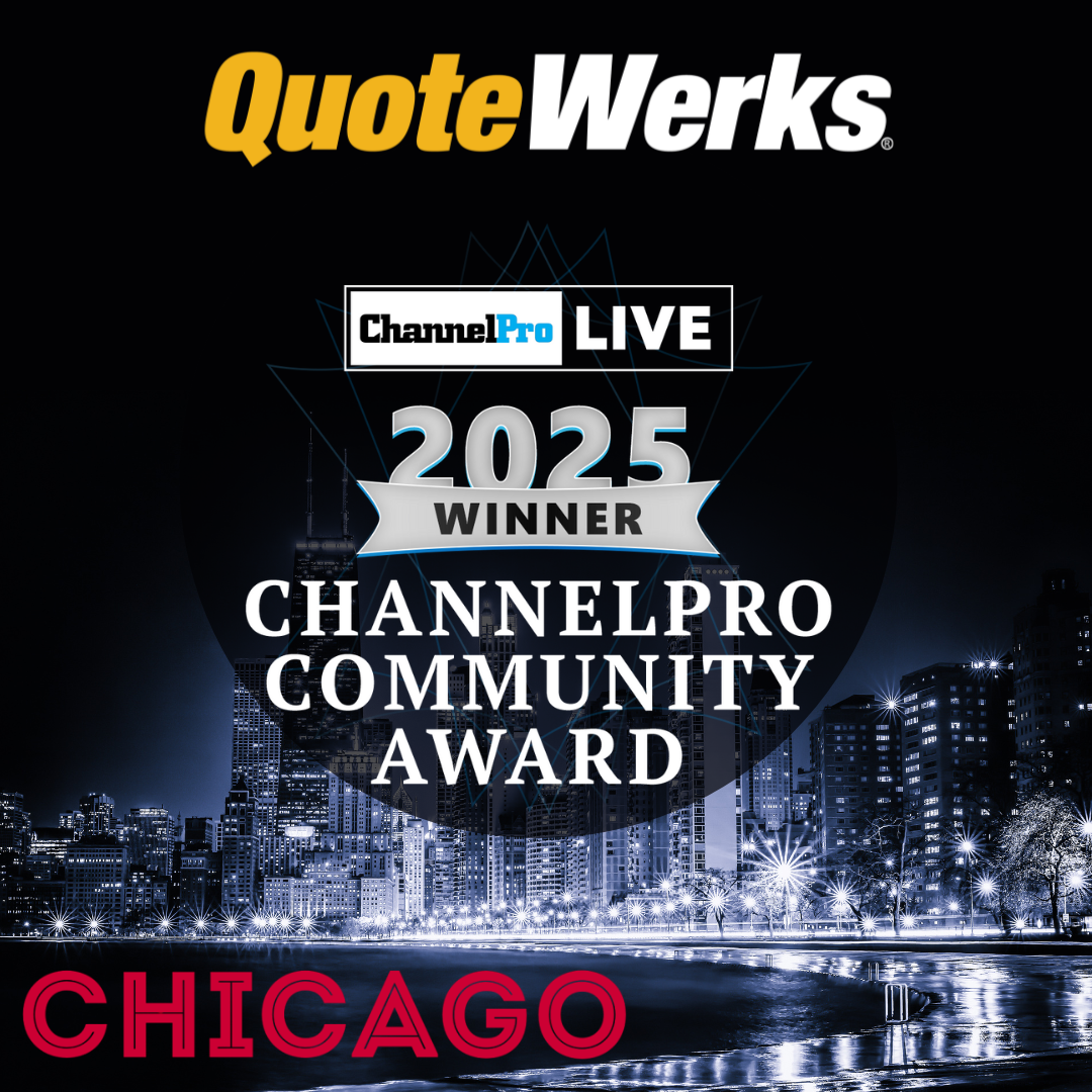 QuoteWerks Celebrates Community Recognition at ChannelPro LIVE: Chicago
