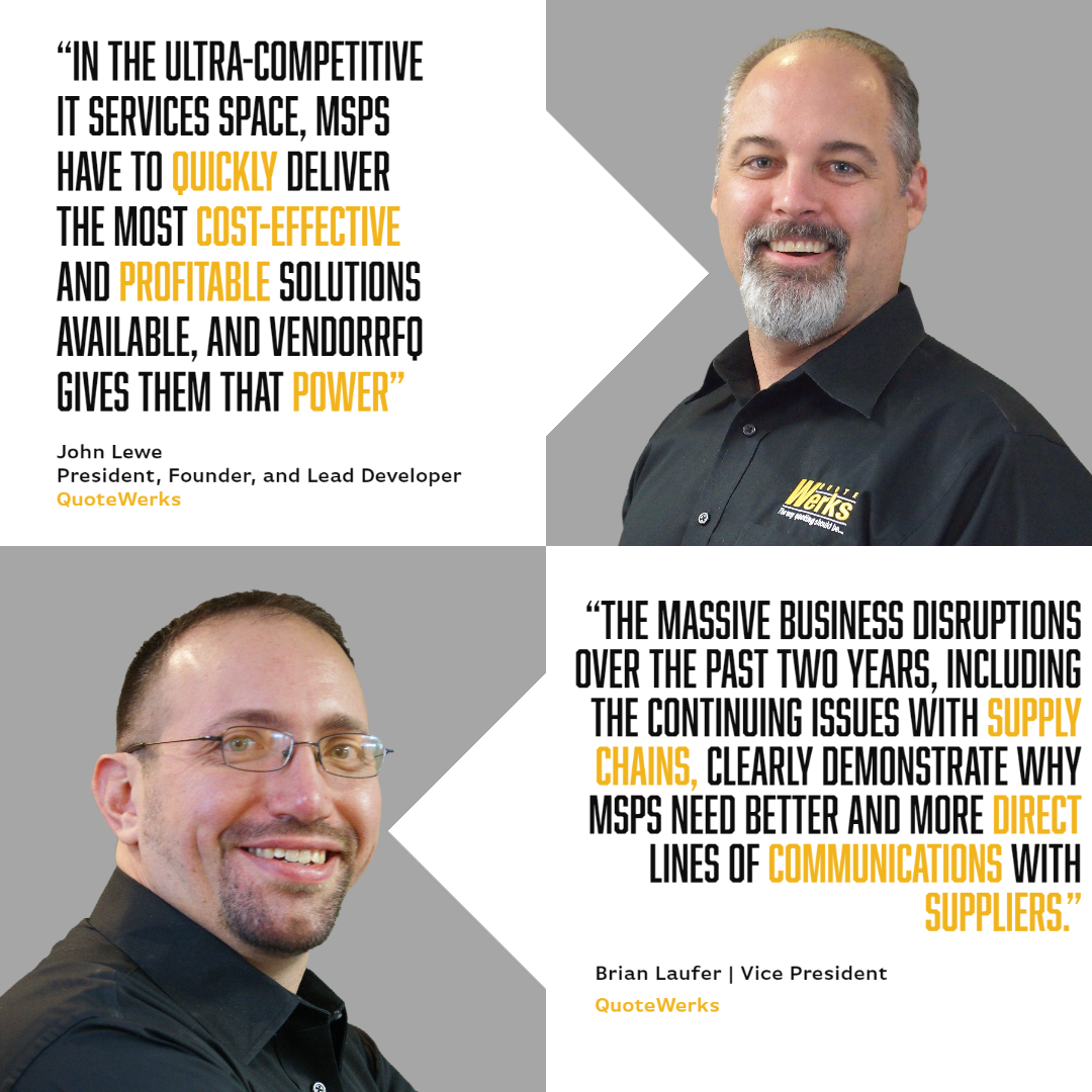 QuoteWerks Raises the Bar of MSP Sales Proposals with VendorRFQ