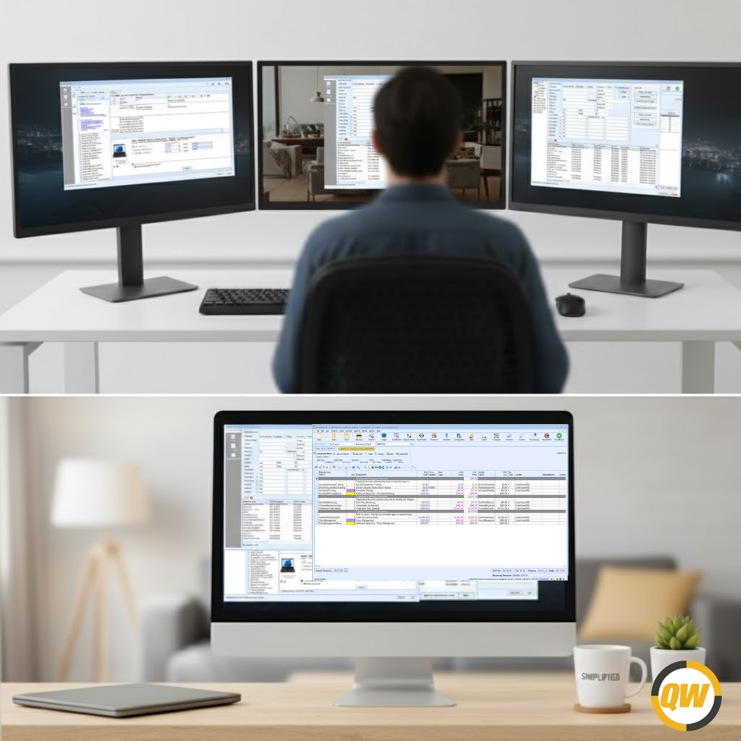 Monitors, Monitors, Monitors! Why We Built Single Monitor Mode in QuoteWerks Desktop