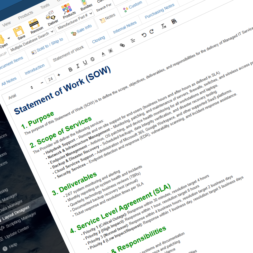 QuoteWerks v25 Build 4 Release